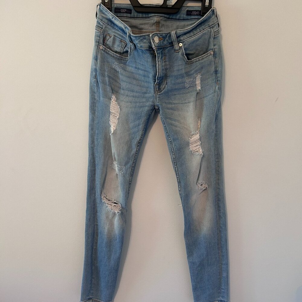 Vigoss Distructed Jagger Skinny Women's Jean Size 25